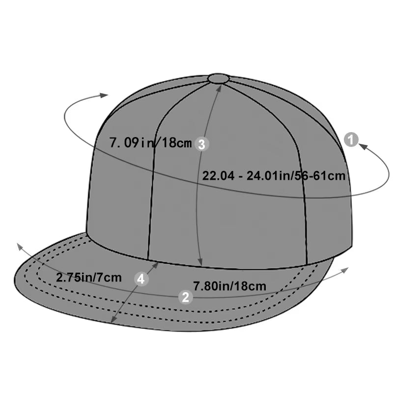 Unisex Dog Head Embroidery Embroidery Hip-Hop Hats Outdoor Adjustable Casual Baseball Caps Sunscreen Hat