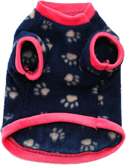 Sport Vest Winter Dog Clothes Jacket for Small Pets Puppy Clothing (L, Navy) (M, Navy)