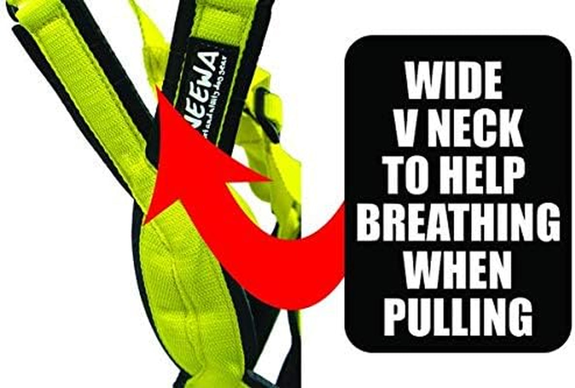 Adjustable Sled Pro Harness (Small, Red), Dog Harness Large Breed, Dog Pulling Harness, Giant Dog Harness, Sled Harness for Pulling, Great for Dog Joring