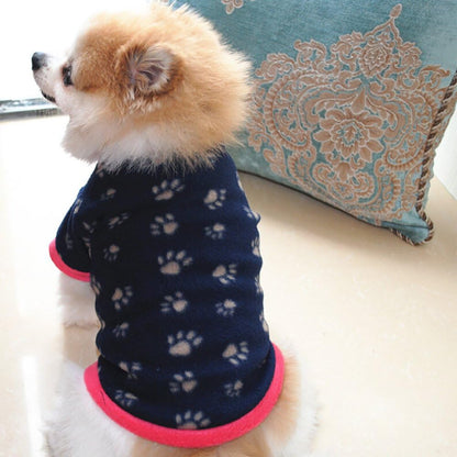 Sport Vest Winter Dog Clothes Jacket for Small Pets Puppy Clothing (L, Navy) (M, Navy)